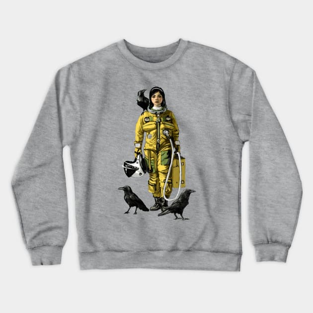 Blackbird Crewneck Sweatshirt by mattrileyart